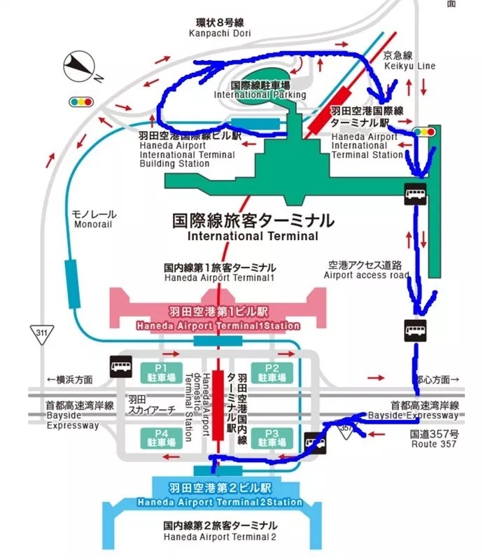 羽田空港無料連絡バス