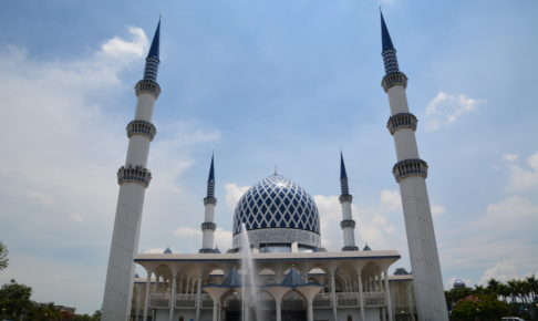 マレーシアのブルーモスク